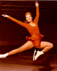 Gail Lucas on ice